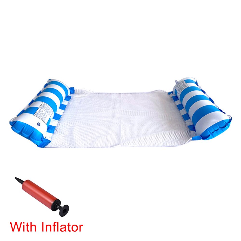 Colchón inflable de piscina, cama de agua flotante, para fiestas, juguete para nadar o salón estilo hamaca, reclinable, nueva: color 9