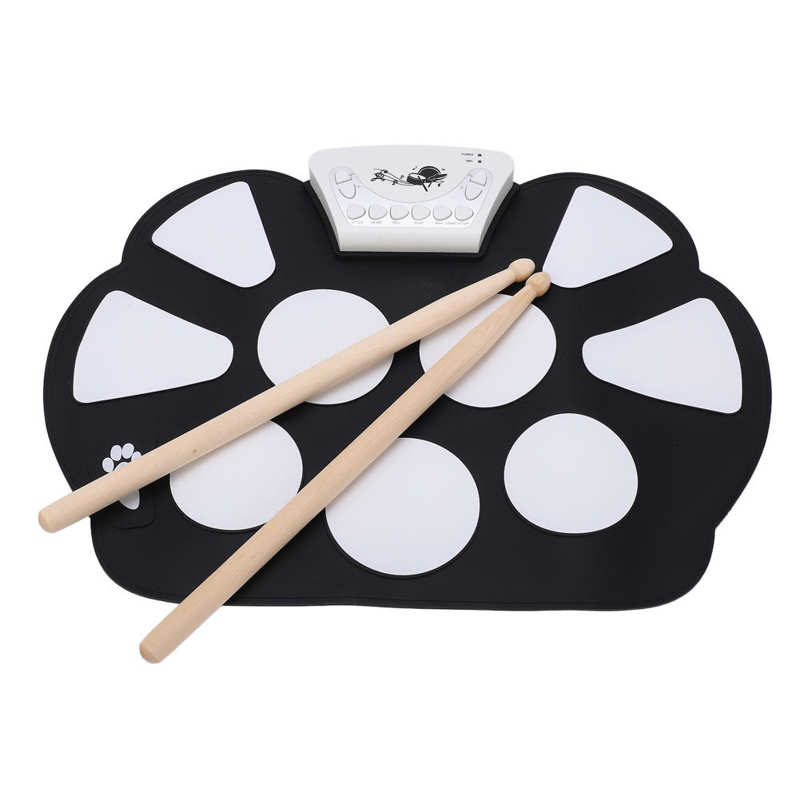 Electronic Drumset Roll Up Drum Kit Pure Sound for Players
