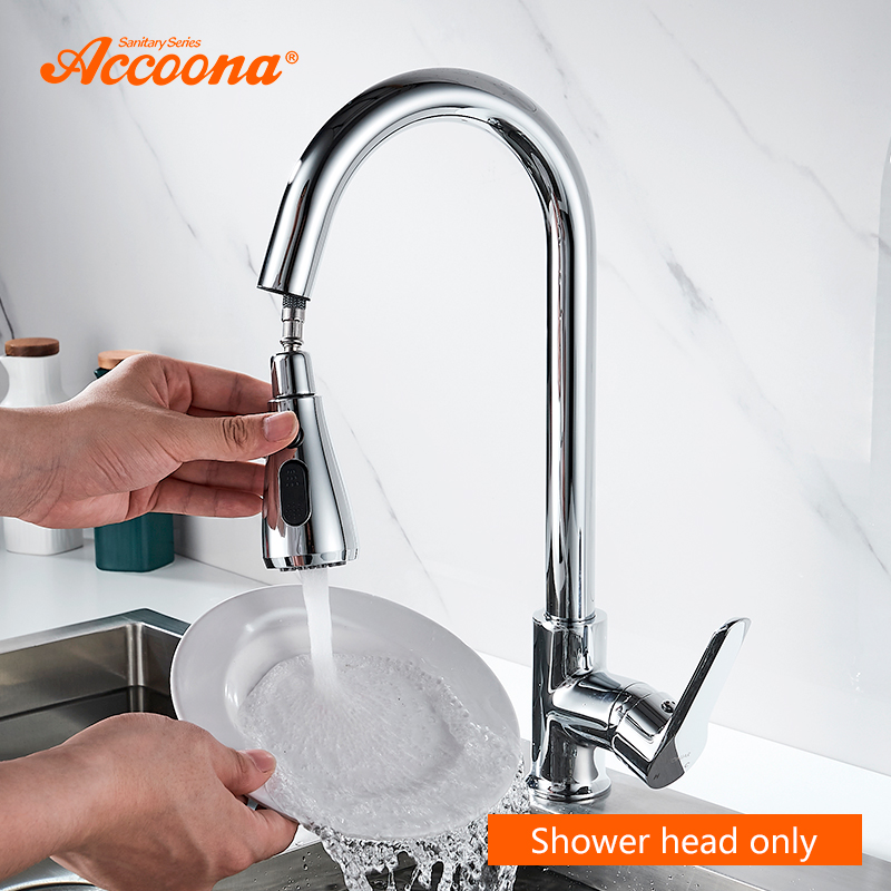 Accoona – robinet de cuisine extractible, pièces de rechange, accessoires de robinet, becs de robinets, petite tête A474