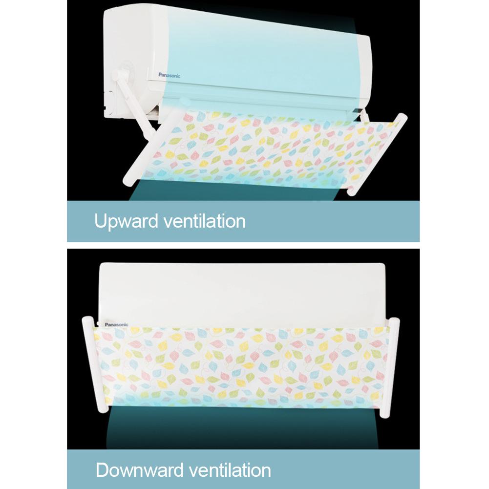 Household Anti Direct Blowing Air Conditioner Shield Cold Telescopic Air Conditioner Wind Deflector Baffle Anti-wind Shield