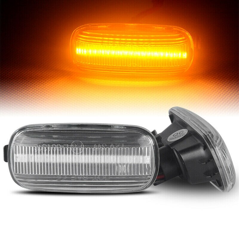 IP67 Turn Signal Light Dynamic Transparent For A4 S4 B6 B7 A6 Waterproof