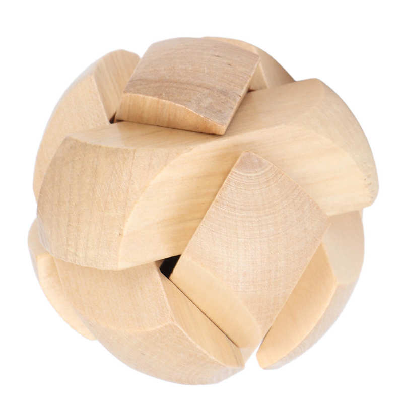 Wooden Brain Teaser Toy Wooden Brain Teaser Puzzles Preventing Alzheimer for Adults