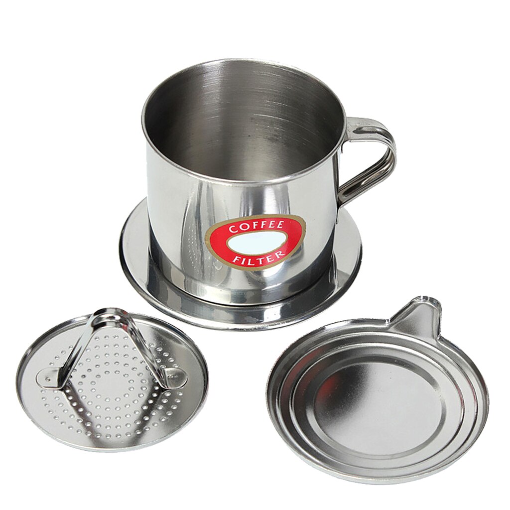 Pour Over Vietnamese Coffee Filter Screw Down Insert 50ml 100ml