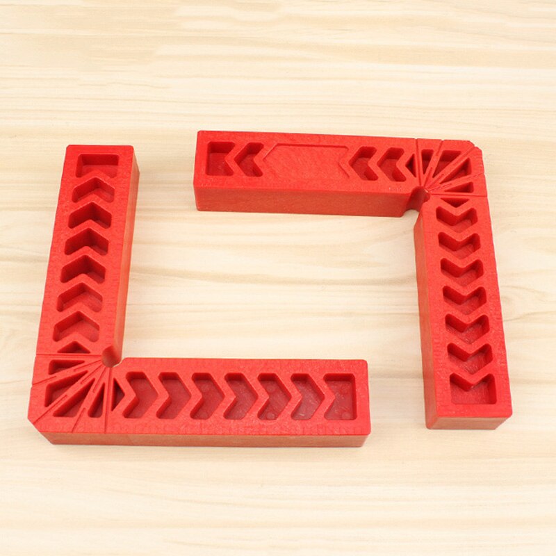 90 Degree Positioning Squares Plastic Clamping Square Right Angle Clamp Woodworking Carpenter Tool TP899