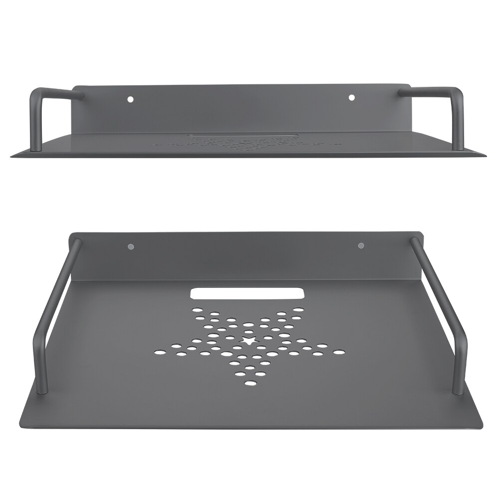 Aluminum Mini Projector Tray Bracket Wall Support Meeting Room Classroom Projection Holder Tray CP600/E450 Projector Stand Mount: Black