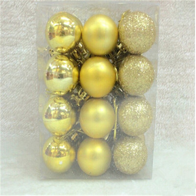24PCS Christmas Ball Decoration Christmas Ornament... Vicedeal