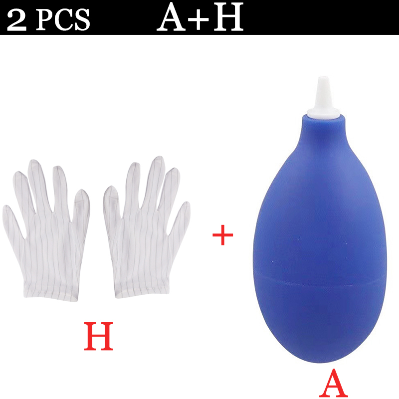 2/5/11Stck Uhr Staub Luft Gebläse Pumpe Gummi Reinigung Armbanduhr Teile Pinsel Werkzeug Reinigung Anzug Uhr reparatur Bausatz Antistatische einstellen: Blau