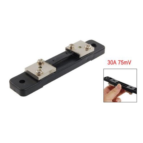 DC Current Analogue Amp Panel Meter Shunt Resistor 30A 75mV: Default Title