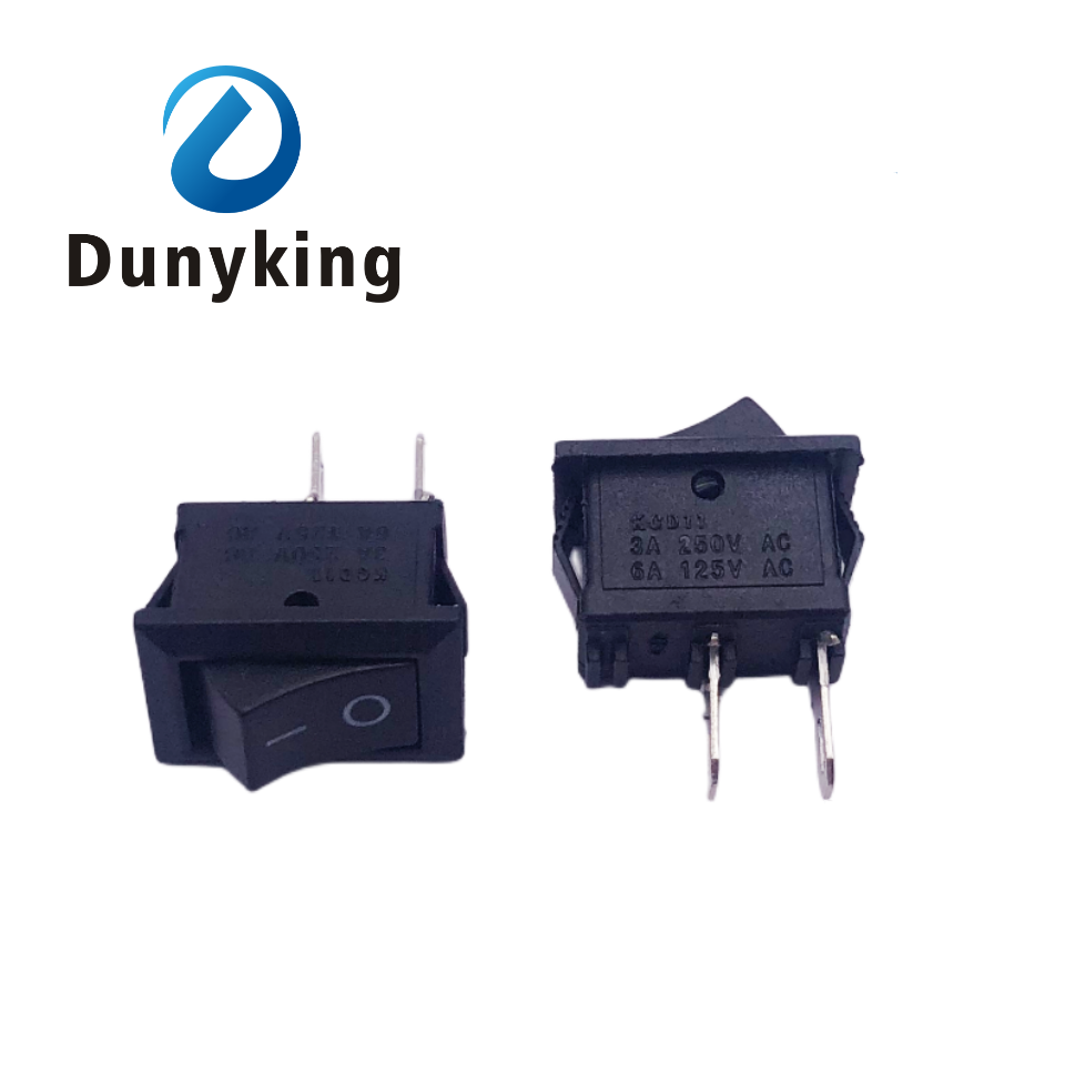 2/5/10 Uds Mini interruptor basculante KCD1, ON/OFF, equipo eléctrico, 2 pines, 2 posiciones, 15*21mm, 6A 250VAC/10A 125VAC, sin LED: L / Beige