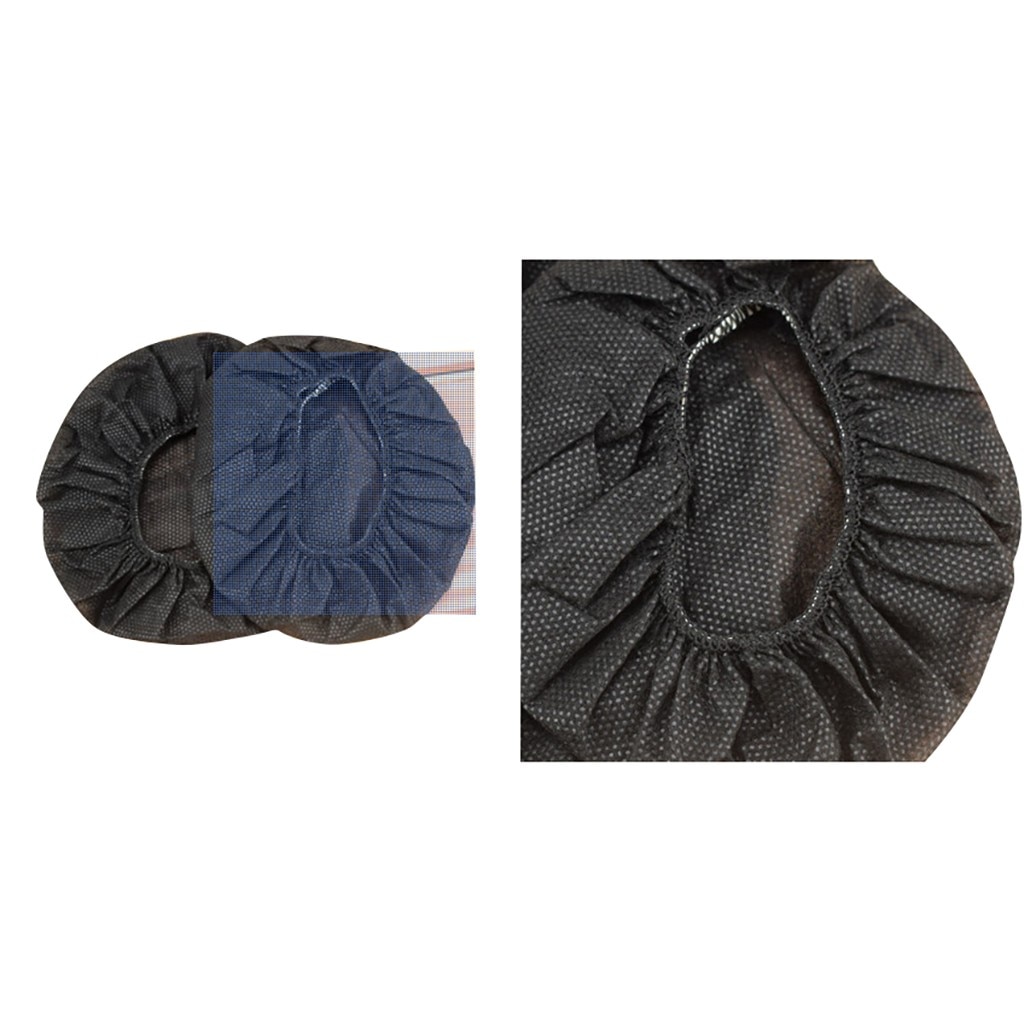 100 pcs Disposable Hygienic Sanitary Earpads Ear pads Dust Covers Cushions Stretchable Fabric for Small Headphones and All Super