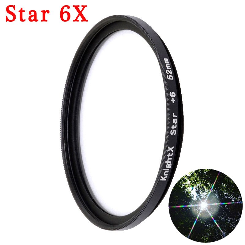 KnightX – filtre d&#39;objectif de téléphone portable 37mm 52mm 58mm, clip universel CPL ND star, accessoires polarisants