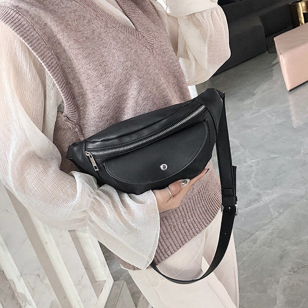 Women Shoulder Bag Simple Pocket Bags Versatile Messenger Chest Bag bolsa feminina Ladies Hand Bags сумка женская T