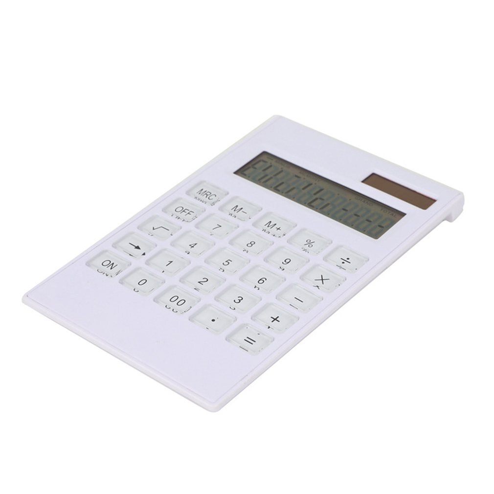 12 Digit Desk Solar Calculator Large Buttons Financial Business Accounting Tool Big Buttons For School Student