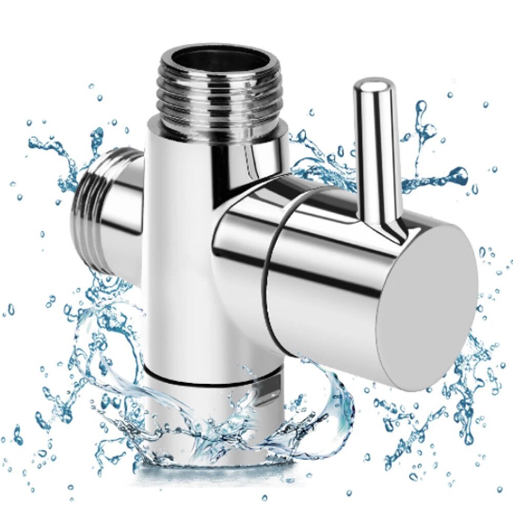 Shower diverter shower faucet three-way diverter valve shower nozzle switch one-point two-cnnector converter