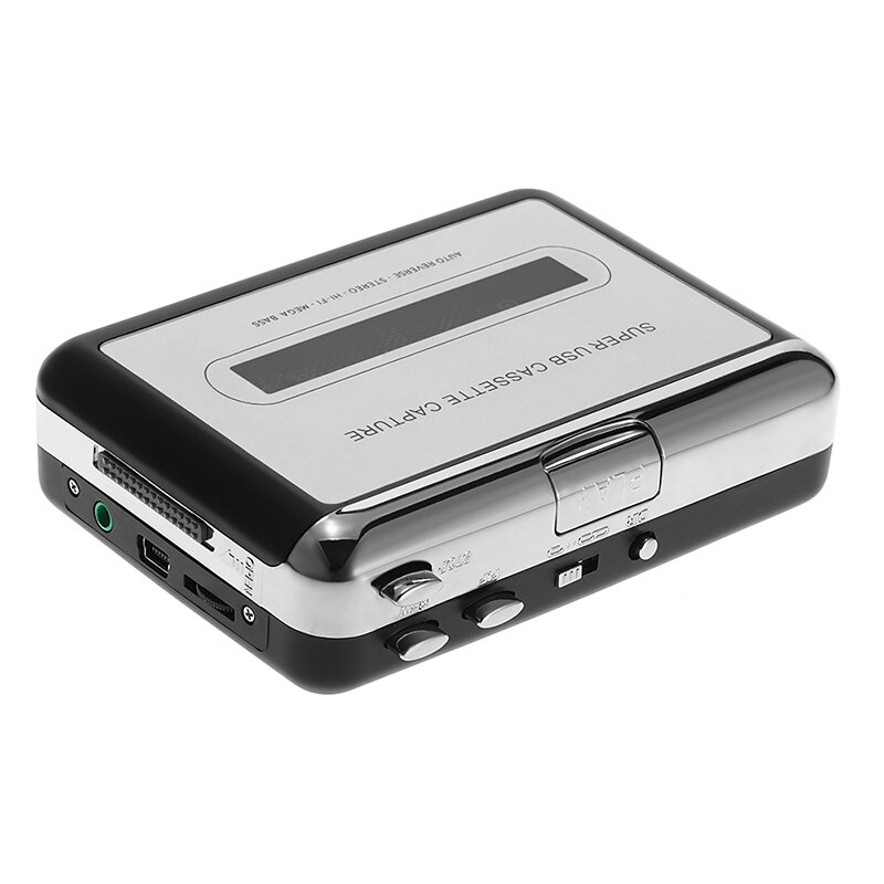 Tape to PC Super USB Cassette-to-MP3 Capture o Music Player CD Converter