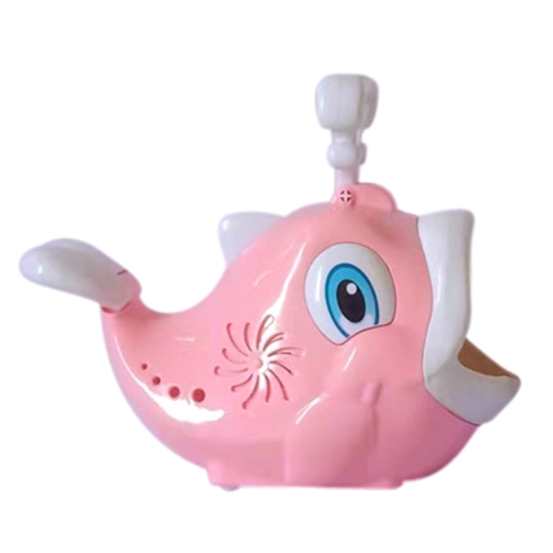 Blue/Pink Bubble Machine Fish Bubble Blower Whale Bubble Blower 1000+ Bubbles Per Minute Durable Bubble Maker: Pink