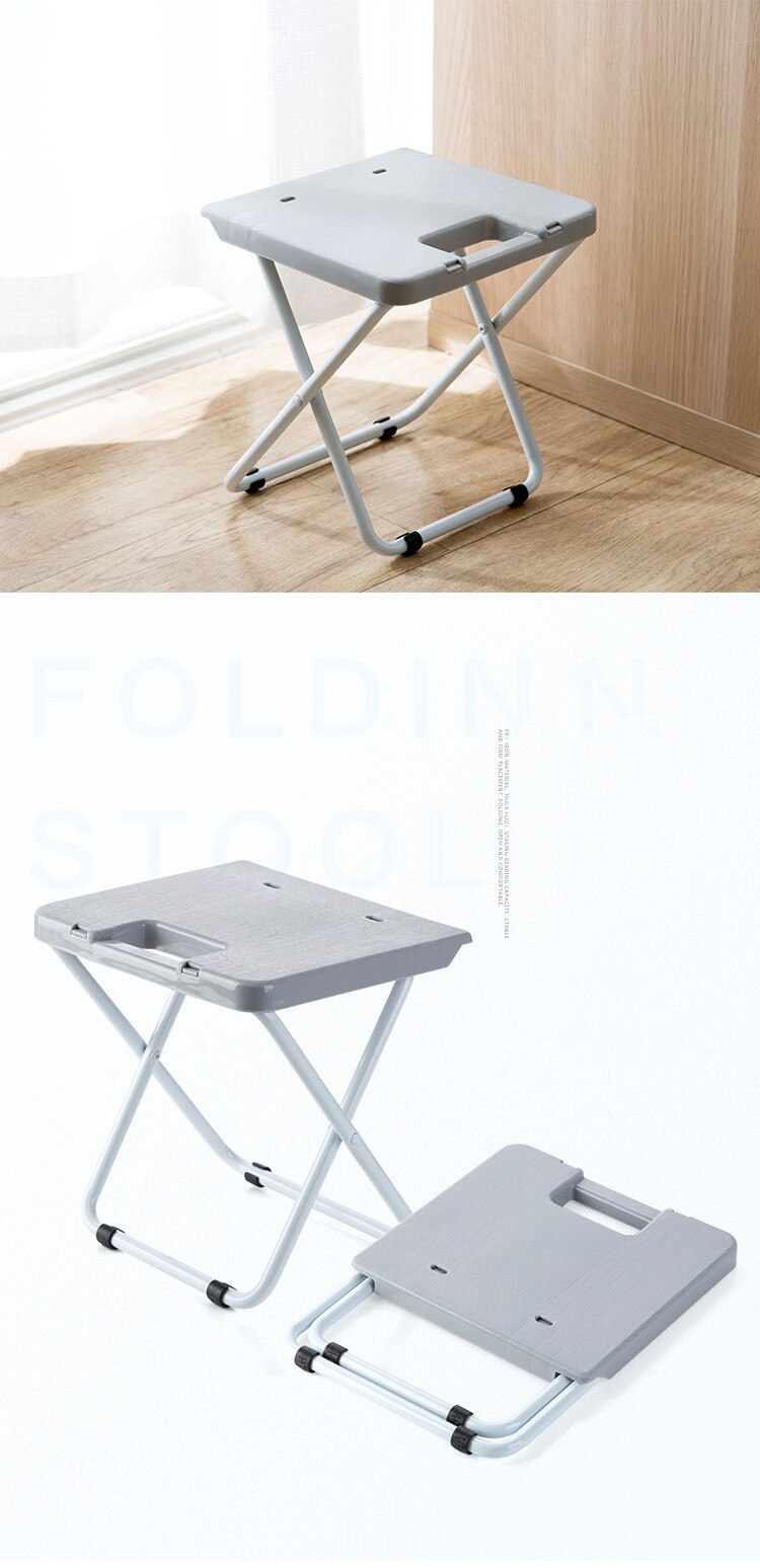 mini sedia pieghevole portatile pesca tutto'aperto campeggio viaggio picnic sgabello sedia adulto plastica piccola sedia casa sedia panca