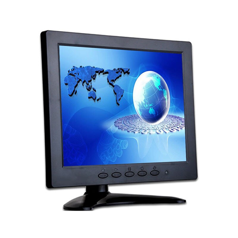 ZHIXIANDA 8 inch 1024*768 monitor met BNC HDMI AV VGA USB ingang voor Auto CCTV DVR Microscoop