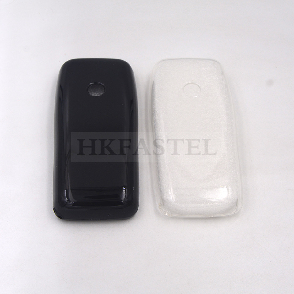 HKFASTEL – coque de Protection arrière transparente en TPU pour Nokia, étui de Protection de la peau, 110 , 110,