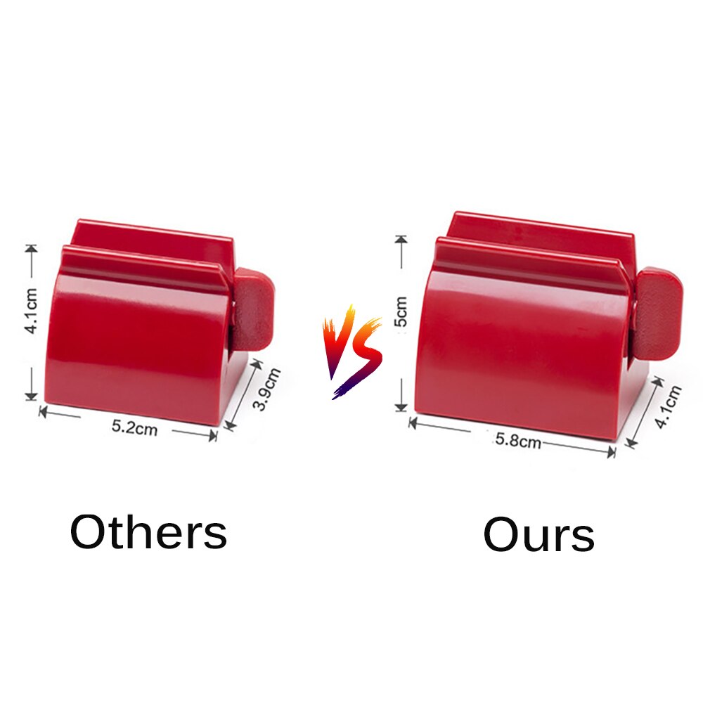 Toothpaste Squeezer Rolling Toothpaste Tube Squeezers Toothpaste Tube Holder Multifunctional Manual Rotate Toothpaste Dispenser