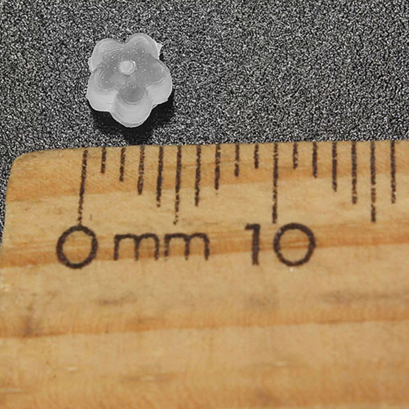 300 Pcs arete Backs, Arete Backings 3 estilos arete Back Clips forma de bala arete Backs mariposa Metal Silicona