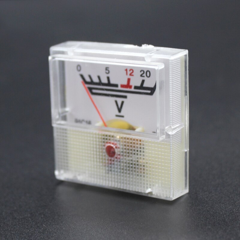 12V instrument voltmeter module DIY electronic production panel electronic component voltage detection test tool