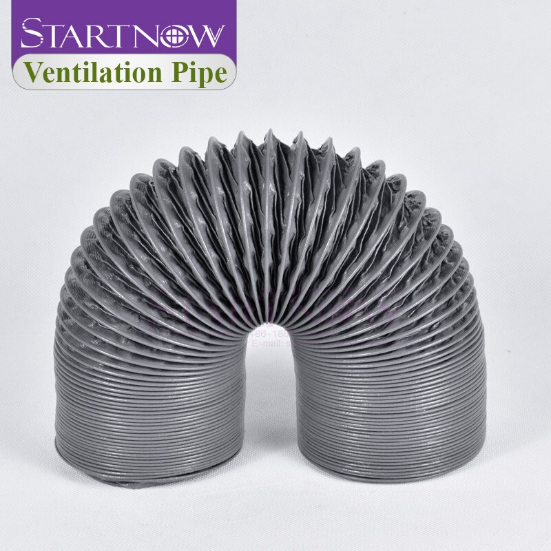 Startnow 3m/Lot 150mm Nylon Fabric Ventilation Pipe Ventilator Hose Plastic Canvas Flexible Telescopic Tube Intake Exhaust Duct