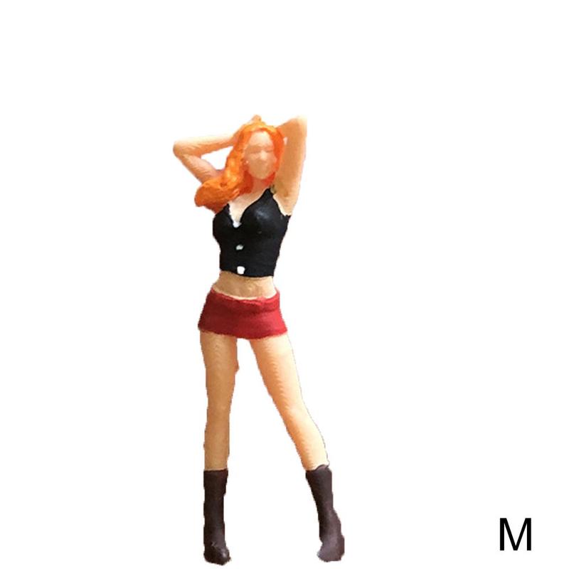 1:64 échelle chiffres personnage modèle Macro photographie poupée sable Table résine modèle jouets pour enfants: M
