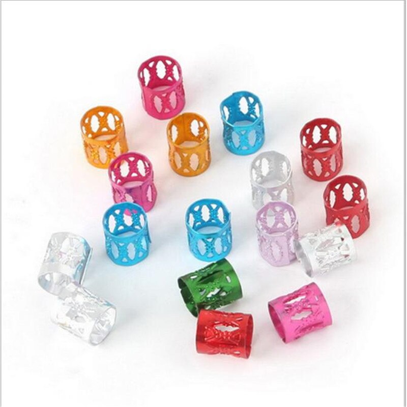 50Pcs/lot Mixed Color Hair Braid Bead Micro Rings ... – Vicedeal