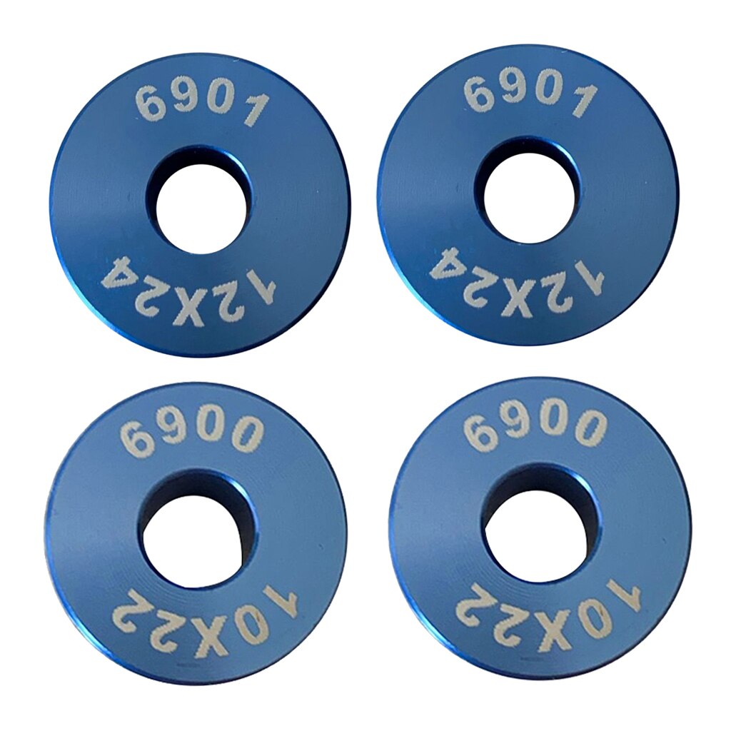 2pcs High Strength Bike Bearing Press Adapters Bottom Bracket Bearing Installation Spacer Pressing Drifts Nuts Point Hardware