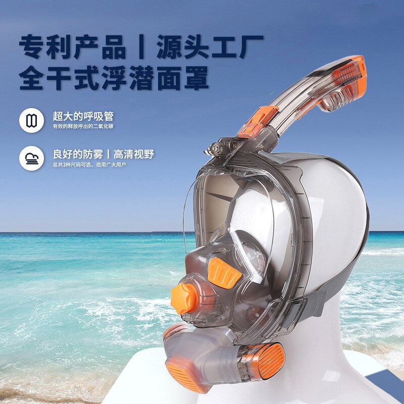 Duiken Masker Volledige Anti Fog Volwassen Gezicht Jeugd Onderwater Wide View Snorkel Masker Waterdicht Maskers Camera Mount Zwemmen