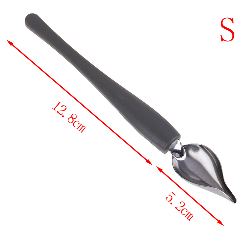Deco Spoon Decorate Sushi Food Draw Tool Sauce Dressing Plate Dessert Bakeware Cake Gastronomy Spoon Coffee Tool: Size S