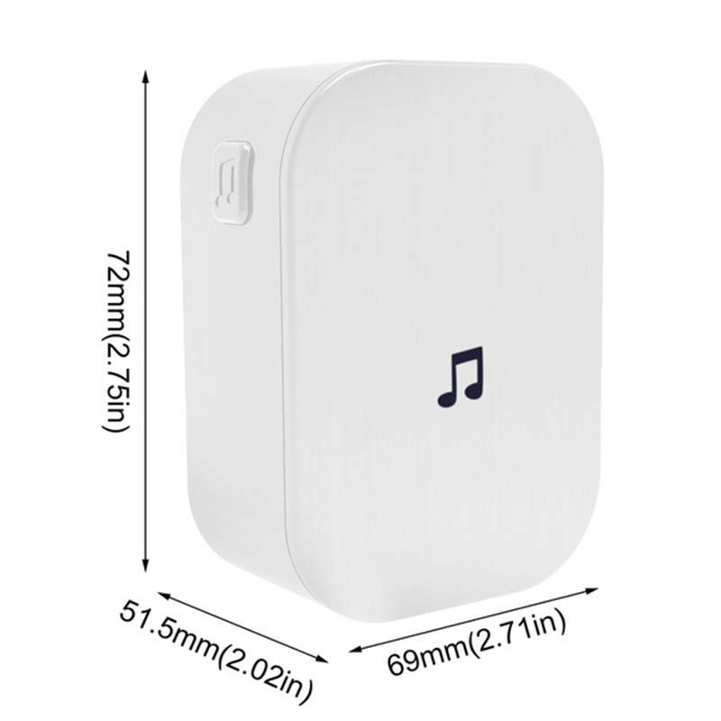 Draadloze Deurbel Indoor Chime Voor V7 V6 V5 M3 Wifi Deurbel Ontvanger Ding Dong