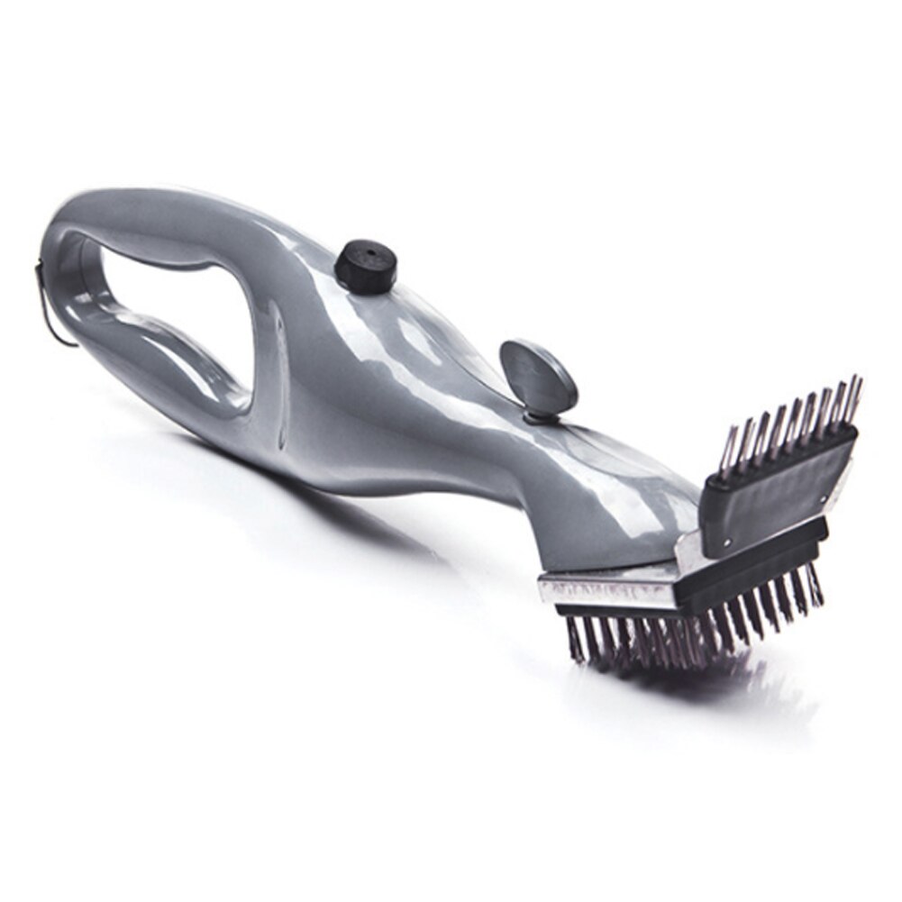 Barbecue roestvrij staal bbq reinigingsborstel churrasco buitengrillreiniger met stoomkracht accessoires kookgereedschap: Default Title