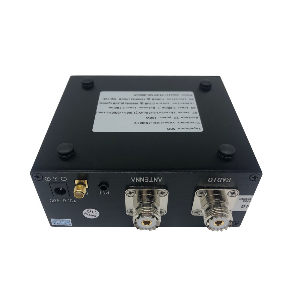 160Mhz 100W Aluminium Legering Draagbare Sdr Transceivers Radio Schakelaar Antenne Sharer Praktische Signaal Apparatuur Accessoire