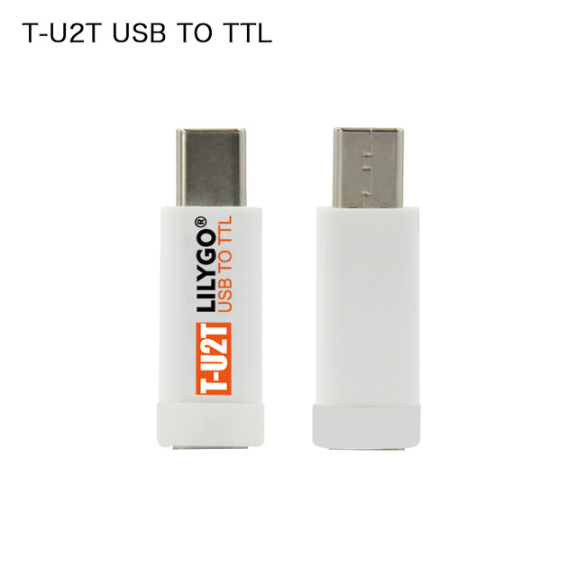 LILYGO® T-Dispay E-paper 1.02 inch Adapt to T-U2T USB To TTL Automatic Downloader: T- U2T USB to TTL