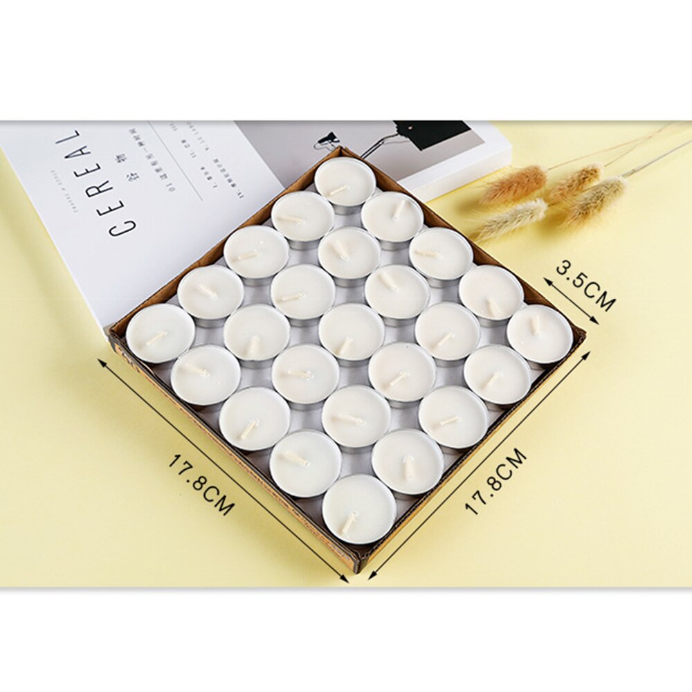 Bougies chauffe-éclairage à thé 50 pièces | Bougies chauffe-vaisselle non parfumées, bougies d'amour romantiques pour décor de maison, décoration pour maison, mariage, anniversaire
