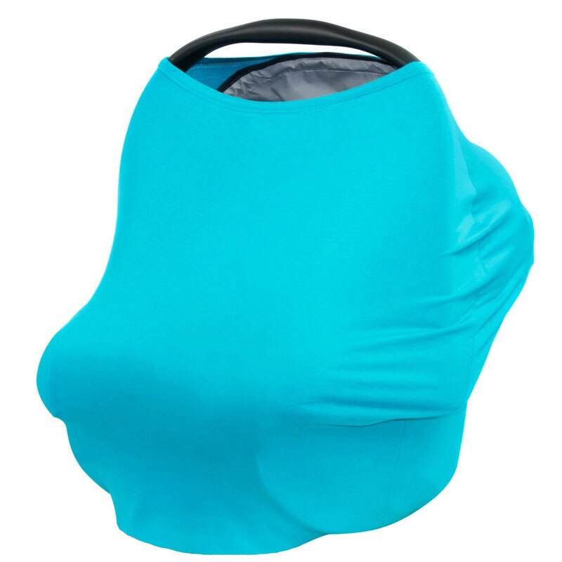 3 In 1 Multi Use Cover Lactation Nursing Cover Solid Color Baby Carseat Cover Newborn Breastfeeding Cape Shopping Pram Stroller: ZC0003