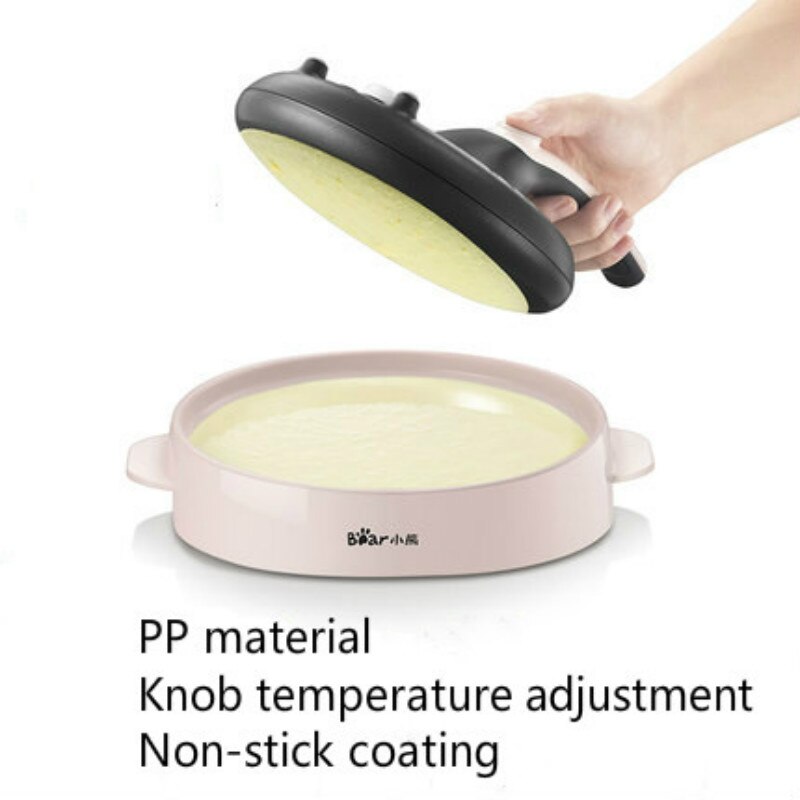 Mini Anti-aanbak Crêpe Maker Mini Automatische Elektrische Multilayer Cake Pie Bakken Pan Lente Ei Roll Pannenkoek Machine 220V