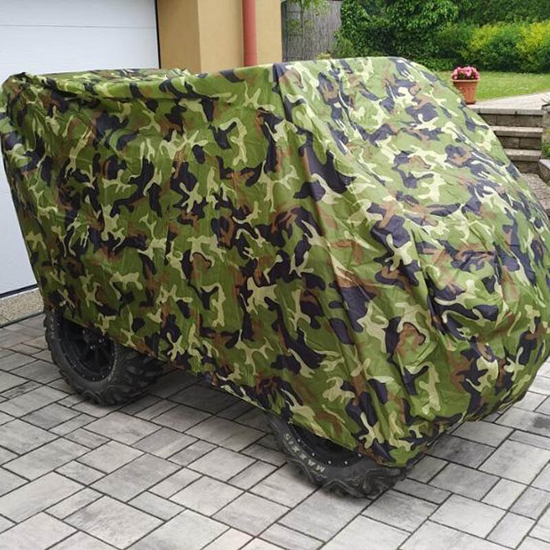 Atv motorfiets camouflage stofhoes zonbescherming waterdichte beschermhoes autokleding
