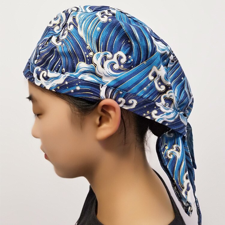 Miesten ja naisten ruokahygienia kokki korkki ravintola pölytiivis keittiö ruokala sushikokki työhattu: 1