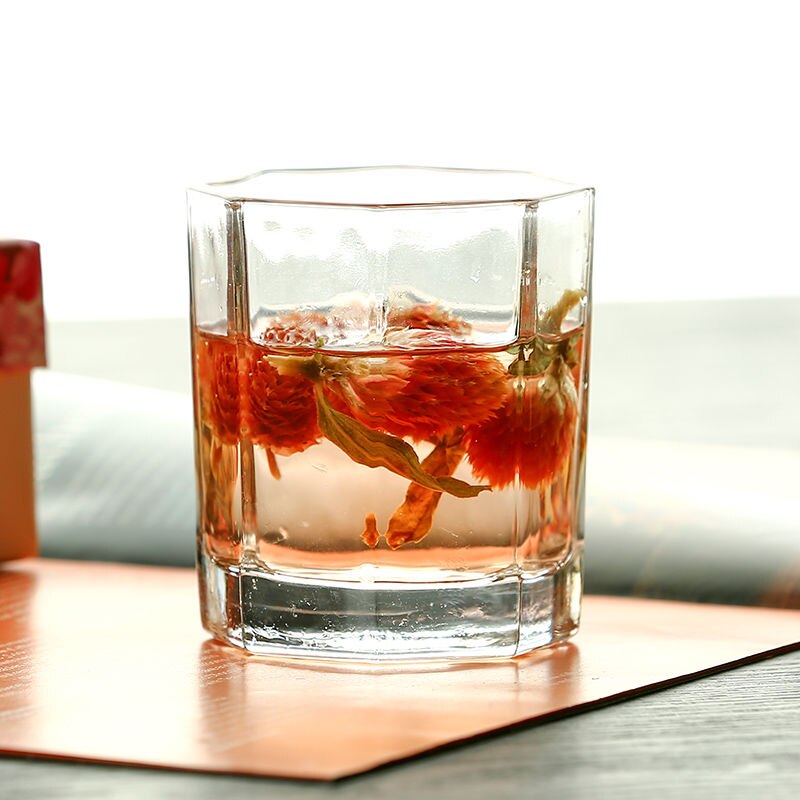 Heat-resistant Glass 6 Household Set Cups Tea Cup Juice Cups Mugs Beer Mugs Glass Juice Cup Wine Glasses Drinking Glasses Glass