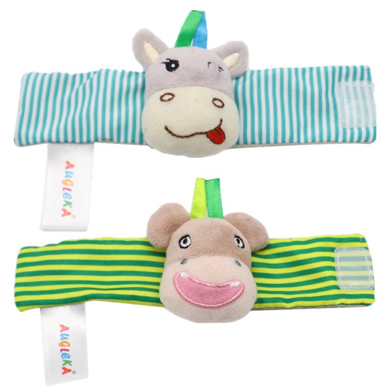Sozzy-SONAJA de muñeca con dibujos de cebra para bebé, calcetines suaves para bebé, conjunto educativo, el mejor , juguetes para niño y niña: Y 2pcs kid sock