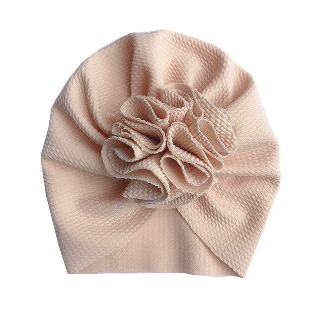 Tulbandhoedjes met stippen voor meisjes, bloeiende babyhoedjes, elastische babytulbandhoedjes voor meisjes, hoofdband, haarband voor baby's, mutsje: Khaki