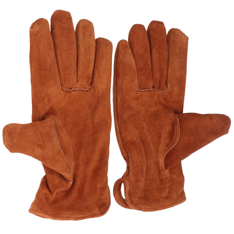 Forge Welding Gloves Wind Proof 1 Pair Barbecue Gloves Puncture Proof Waterproof for Gardening