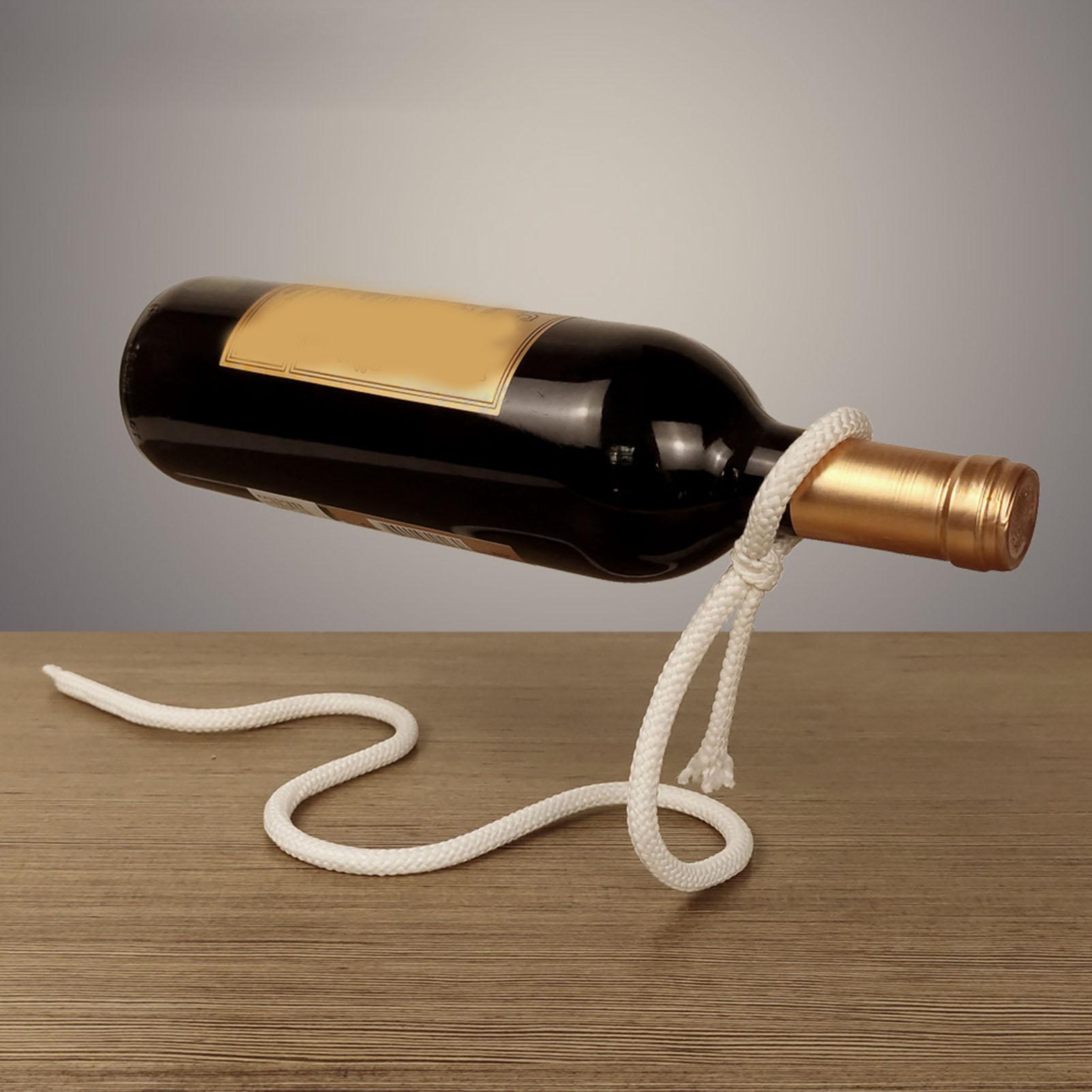 Présentoir de bouteilles de vin en métal, support suspendu pour cuisine, salle à manger, cave, Bar