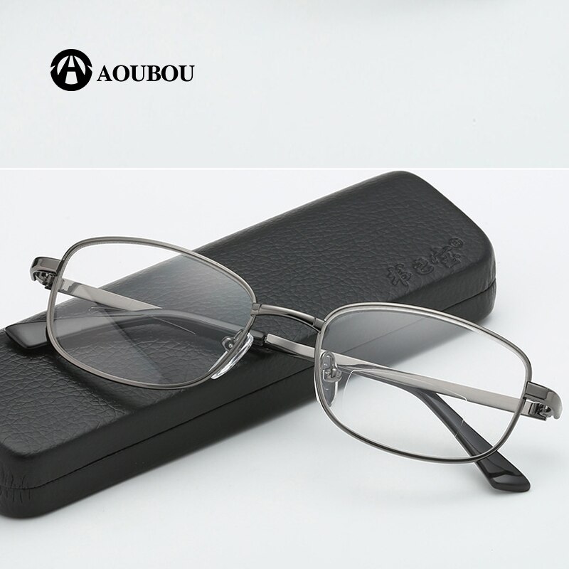 Lunettes de lecture bifocales à Double focalisation, monture complète en métal, loupe pour personnes âgées, pour lire les journaux télécommandés, Anti-éblouissement, gozluk cercevesi bayan gozluk