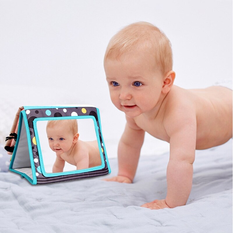 Baby Doek Boek Vloer Spiegel Rear Facing Spiegel Auto Achterbank Achteruitkijkspiegel Monitor