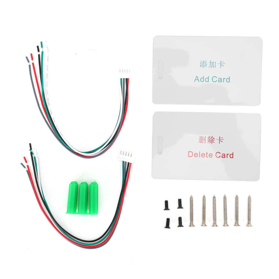 card reader duplicator key Security Access Control Machine Fingerprint Card Waterproof 12V reader