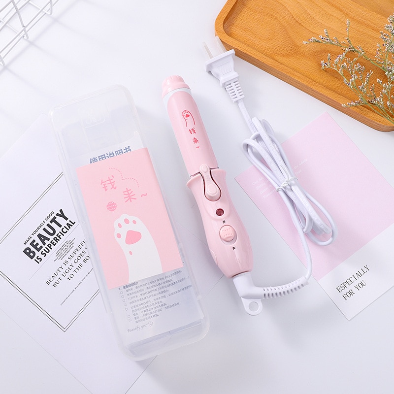 2 in 1 cartoon rol stijltang dual-use kapper dames student haar stijltang krultang draagbare elektrische spalk krultang